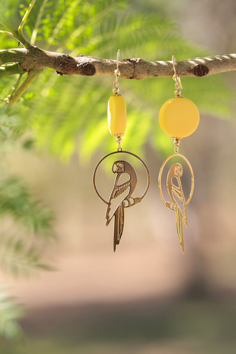 Miniature : Boucles d'oreilles Perroquet