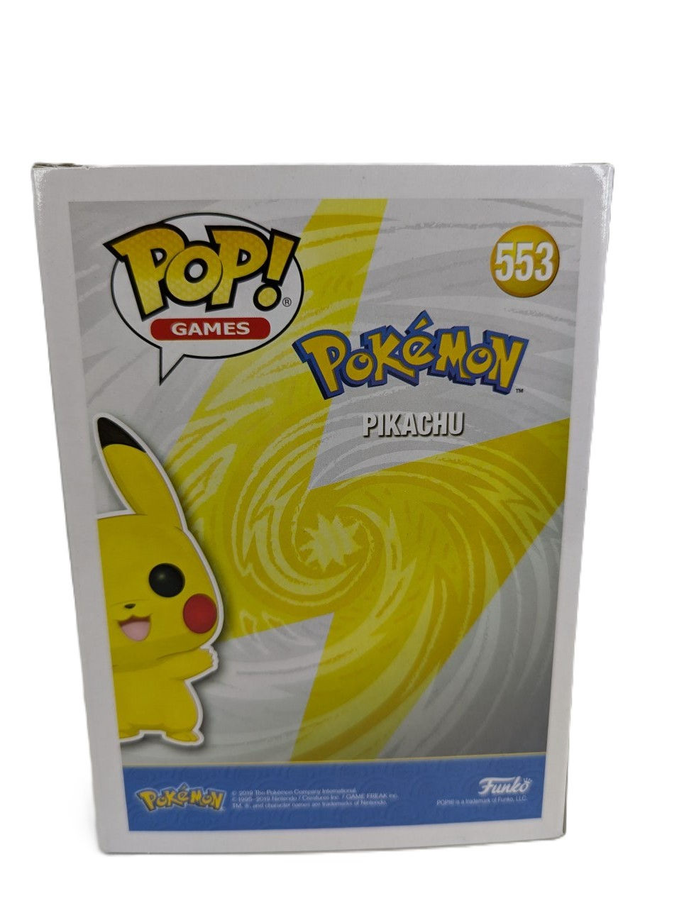 Thumbnail: Funko Pop Pikachu Waving #553
Rear Box
