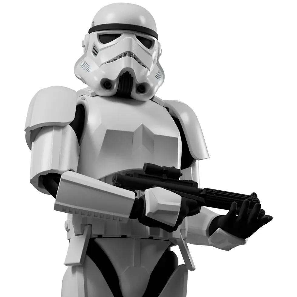 Thumbnail: Star Wars Empire Strikes Back Stormtrooper Blokees Model Kit