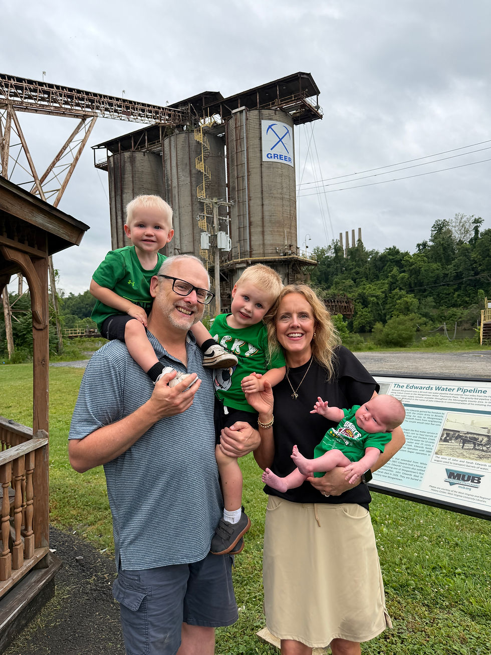 Jen and Our Three Grandchildren (June 2026)