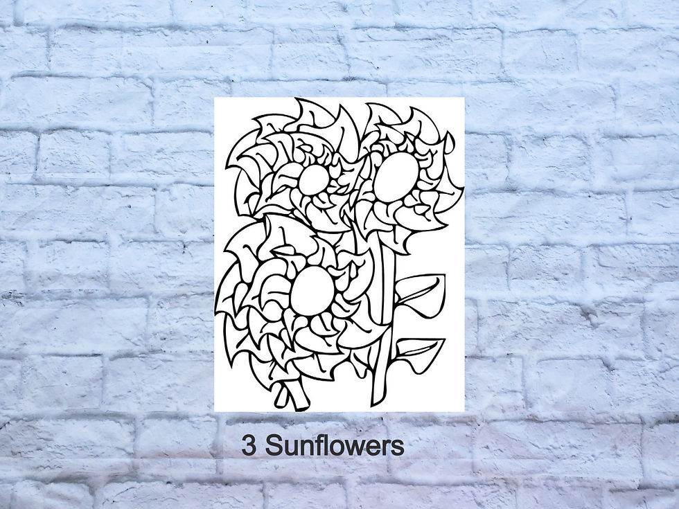 Thumbnail: Flower Wall/Window Graphic