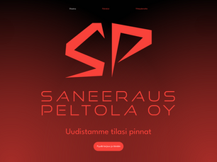 Kotisivut ja yritysilme oululaiselle saneerausalan firmalle