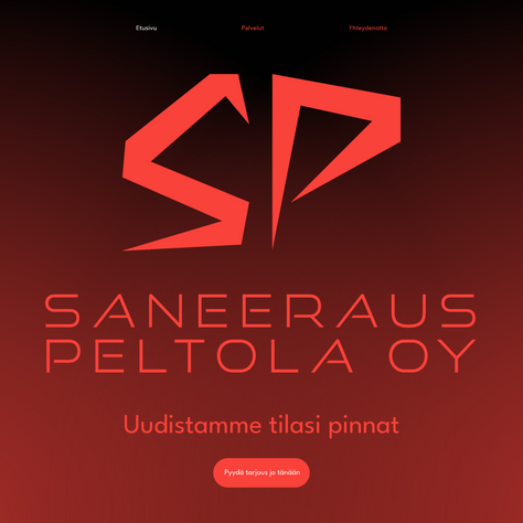 Kotisivut ja yritysilme oululaiselle saneerausalan firmalle