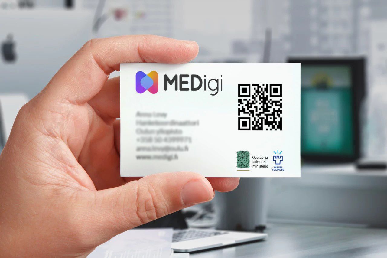 MEDigi käyntikortti