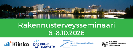 Rakennusterveysseminaari 6.-8.10.2026