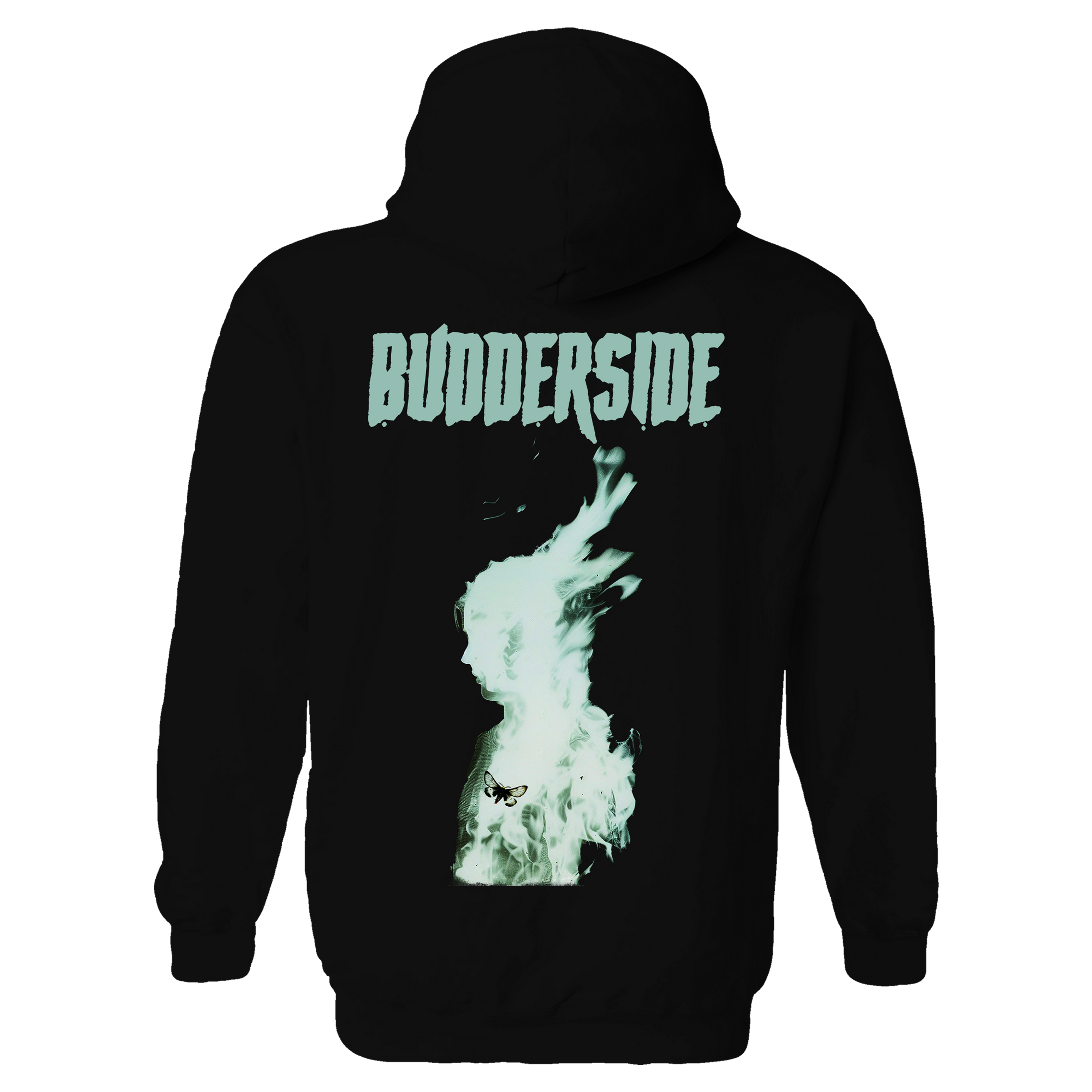 BUDDERSIDE WHITE FLAME | HOODIE