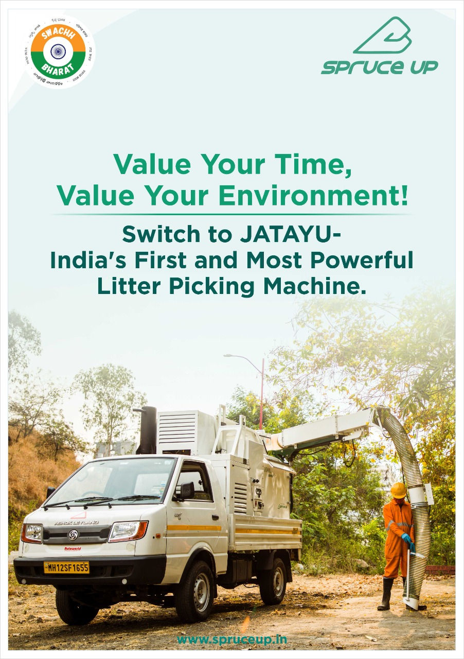 Thumbnail: jatayu super India;s best litter picking machine