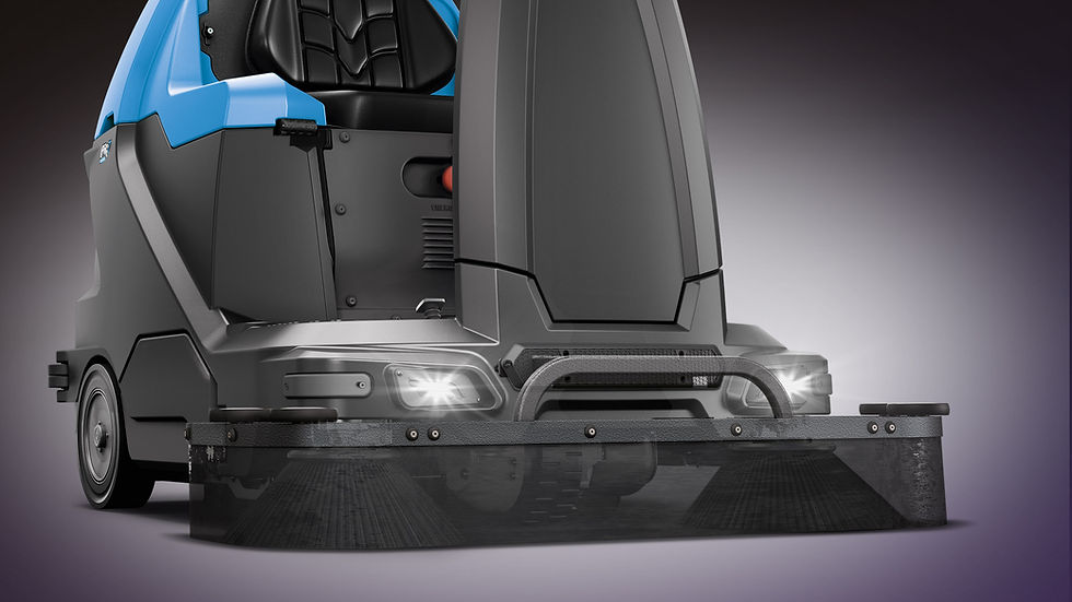 Thumbnail: FSR7 electric sweeping machine LED head lights