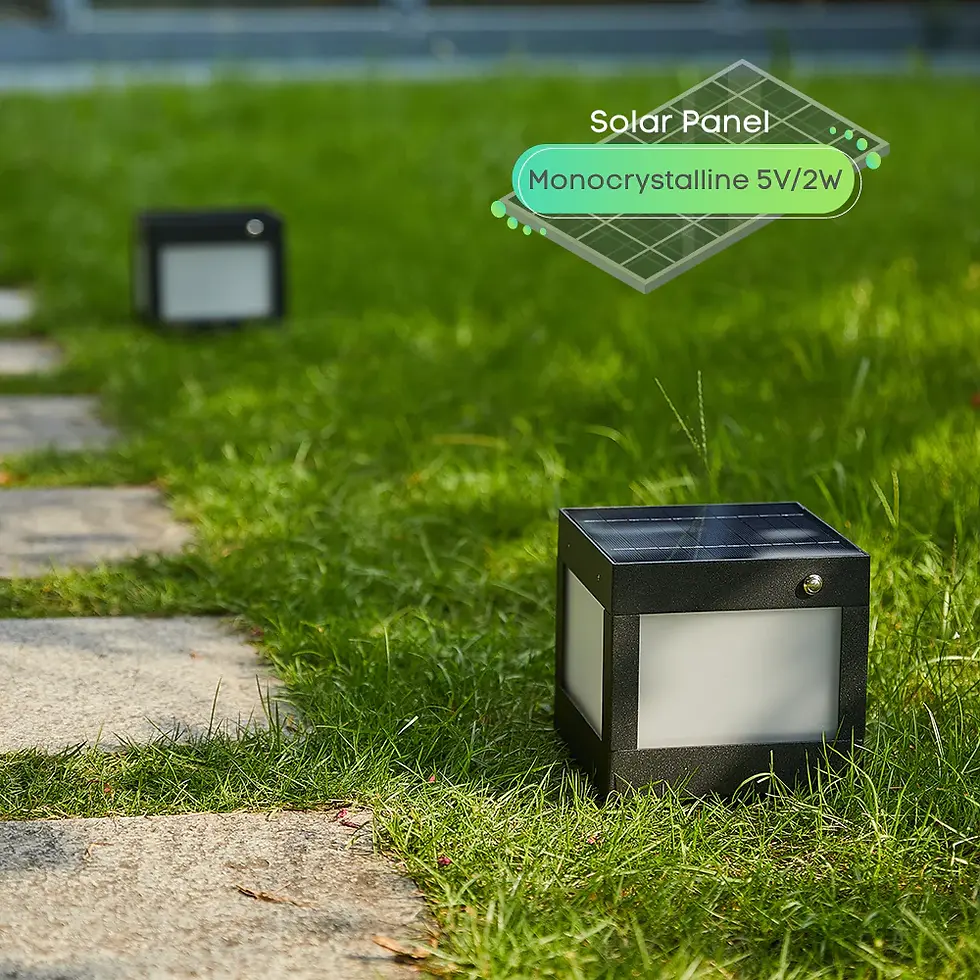 Thumbnail: amazing square solar lights for pathway