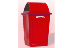 Thumbnail: Twin Dustbin red colour