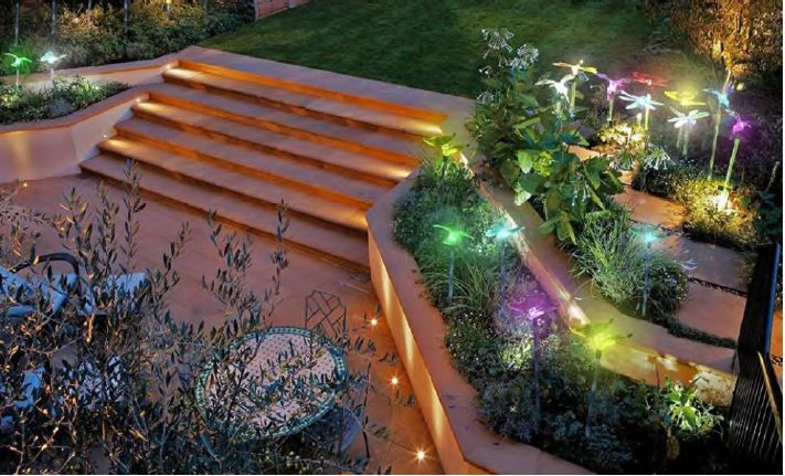 Thumbnail: Solar Butterfly, Dragonfly, Humming Bird Stake Lights (Pack of 3) SDL-03