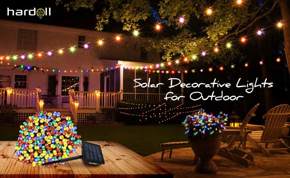 Thumbnail: Solar 200 Led Multi Color Fairy String Light SSL-200-MC