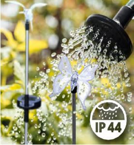 Thumbnail: Solar Butterfly, Dragonfly, Humming Bird Stake Lights (Pack of 3) SDL-03