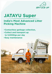 jatayu super garbage suction machine