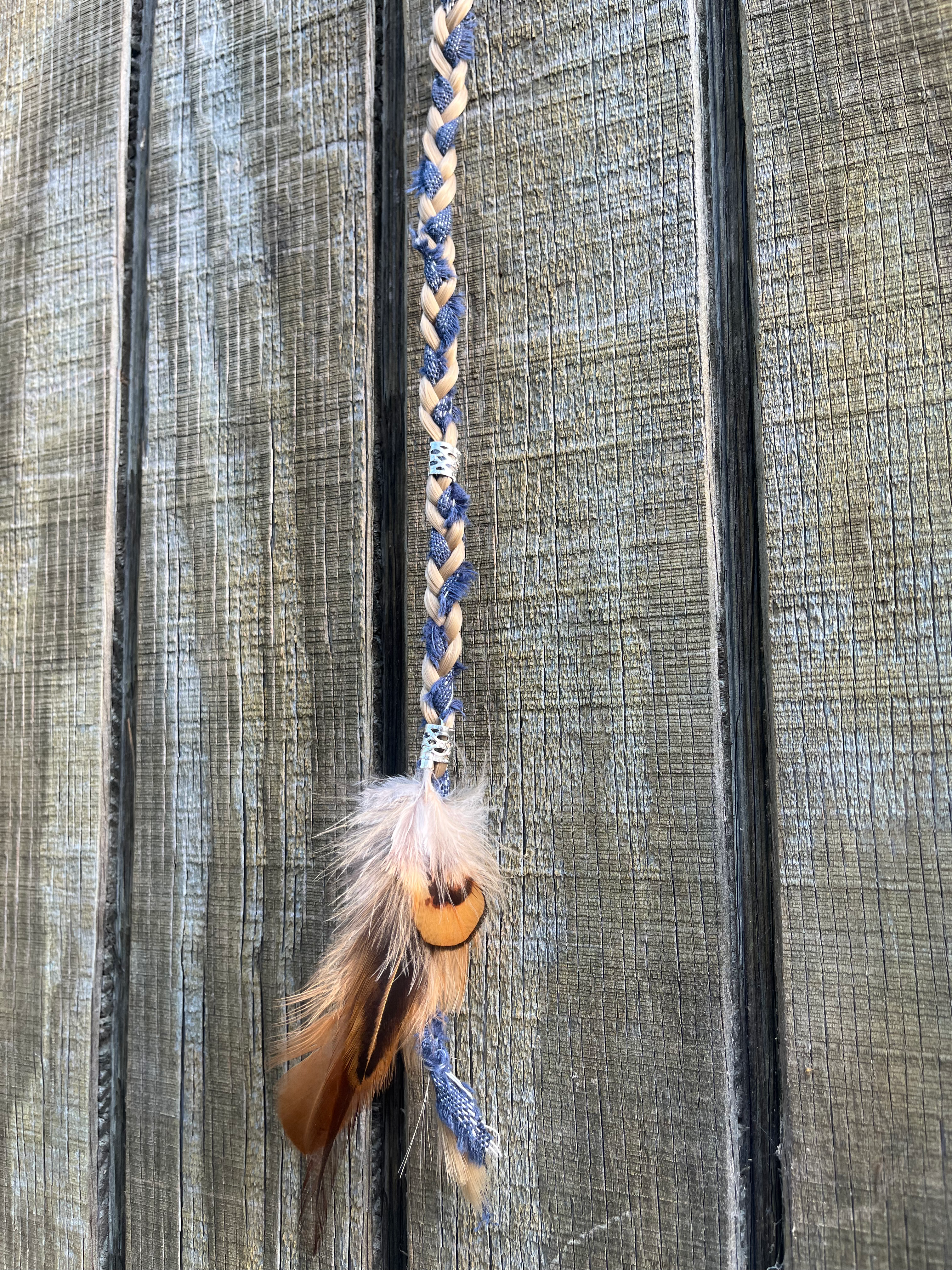 Clip in Extension Denim