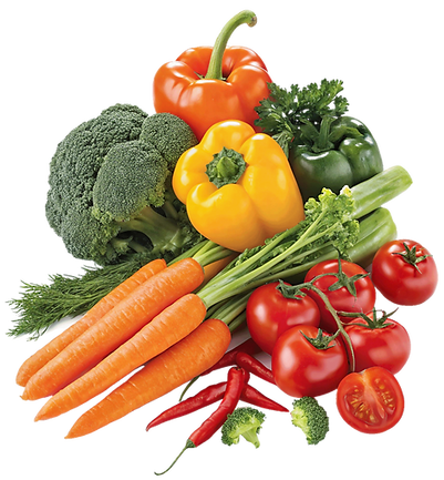 departamento de frutas y verduras frescas en supermercado latino