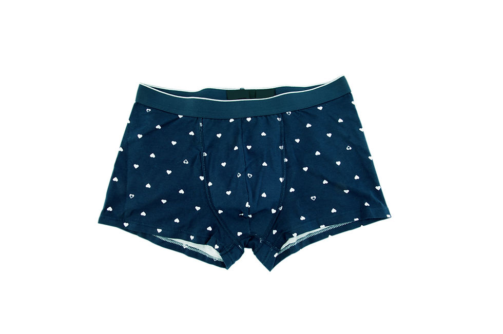 Blue Polka Dot Boxers