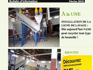 NAMé Newsletter: February 2019 (FR)