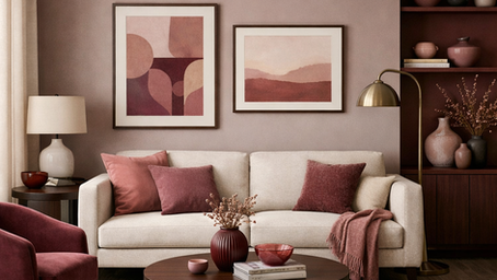 February Design Tip: Rethinking Red in Interior Design