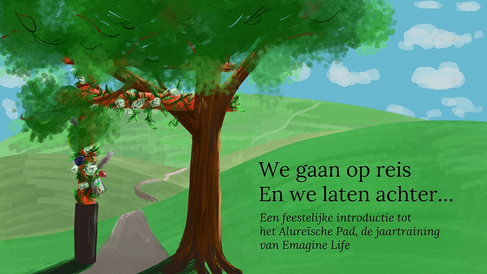 We gaan op reis. En we laten achter...
