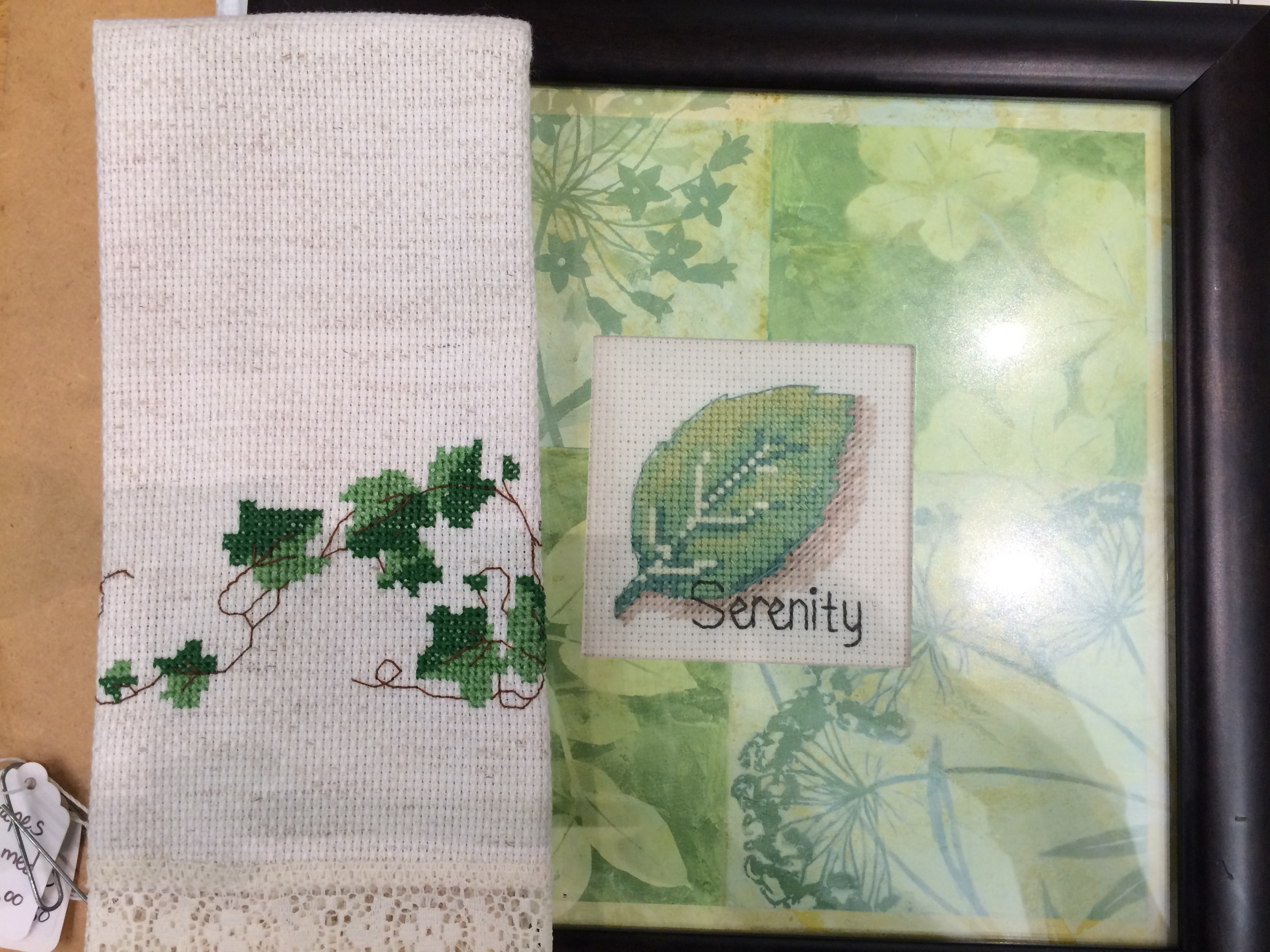 Cross Stitch Green