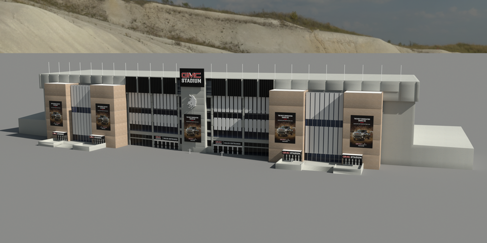 GMC Stadium- Three quarter