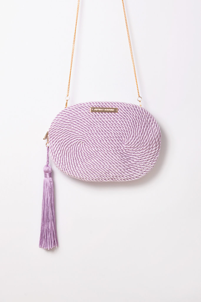 Bolso de fiesta Antonia · malva
