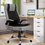 Thumbnail: NEWTURN Commando Double Cushion Boss Office revolving Chair with Adjustable hndl
