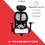 Thumbnail: NEWTURN Matrix High Back Ergonomic Mesh Work from Home/Office Revolving Chair wi