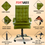 Thumbnail: NEWTURN Boxer High Back (Pre Assembled) with Heavy Duty Metal Stand Premium Leat