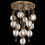 Thumbnail: HANDMADE TRANSPARENT CRYSTAL CHANDELIER