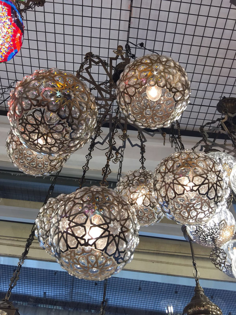 الصورة المصغرة: UNIQUE 7 LAMPS OTTOMAN CHANDELIER