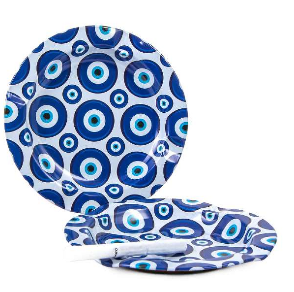 Thumbnail: 24x  ASSORTED TURKISH METAL ASHTRAY