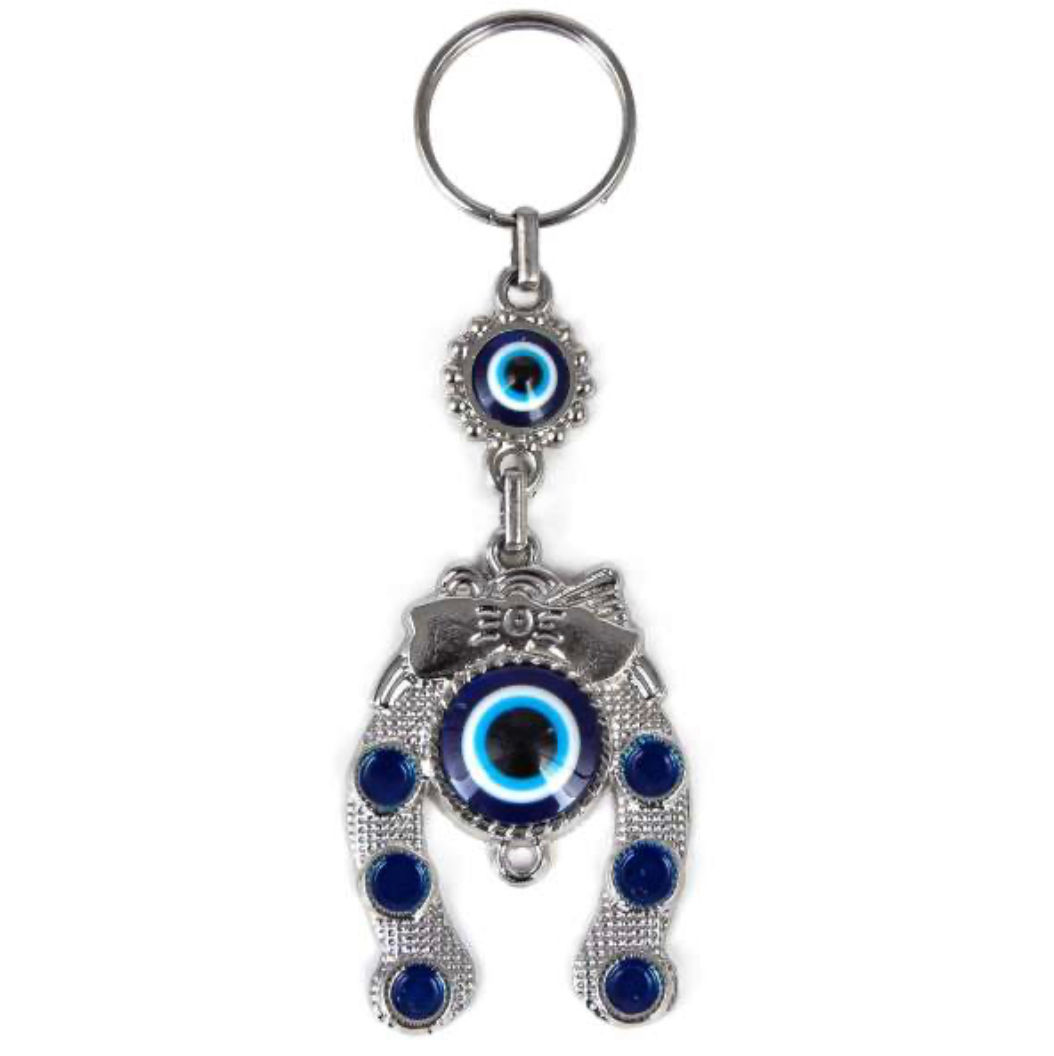 20X HORSESHOE EVIL EYE KEY CHAIN