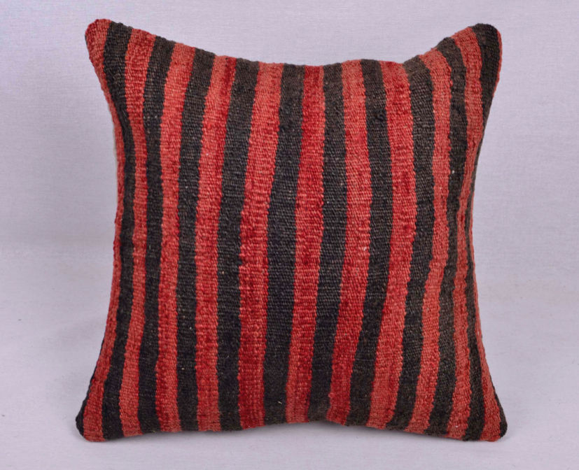 الصورة المصغرة: 5X ASSORTED VINTAGE LINE DETAIL KILIM PILLOW CASE