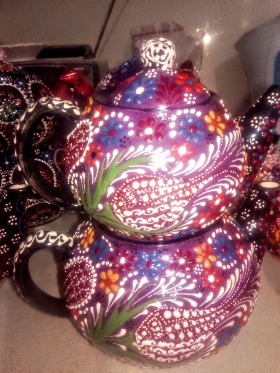 Thumbnail: 10x TURKISH CERAMIC TEA POT