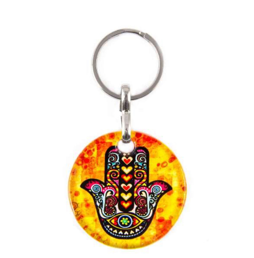 الصورة المصغرة: 20X ASSORTED GLASS KEY CHAIN