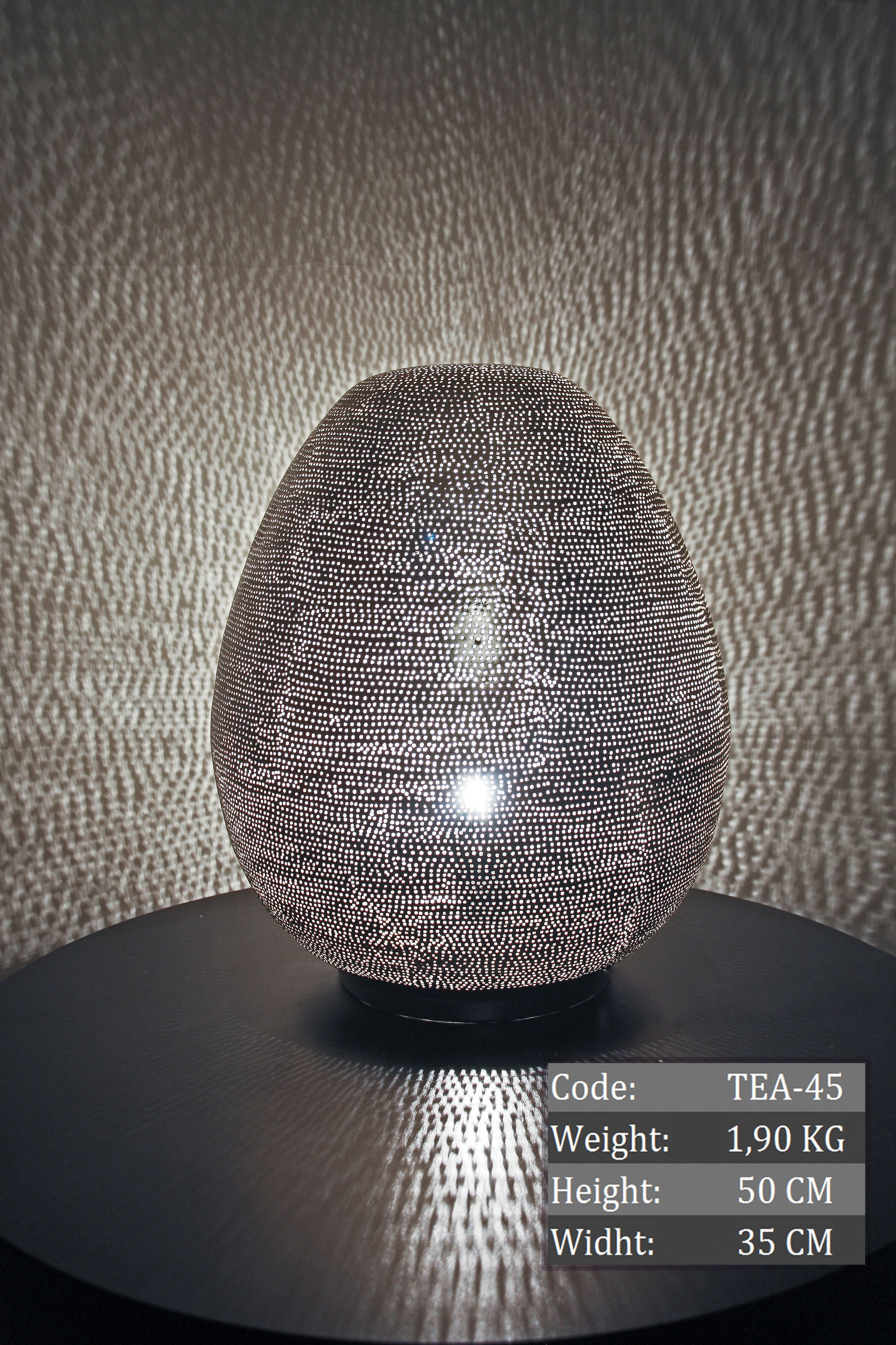 مصباح طاولة مغربي 006