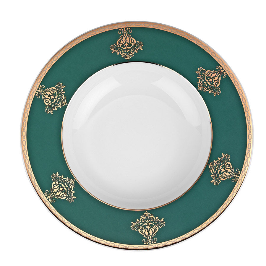 Thumbnail: 97 PIECES EXCLUSIVE TURKISH PORCELAIN DINNERWARE