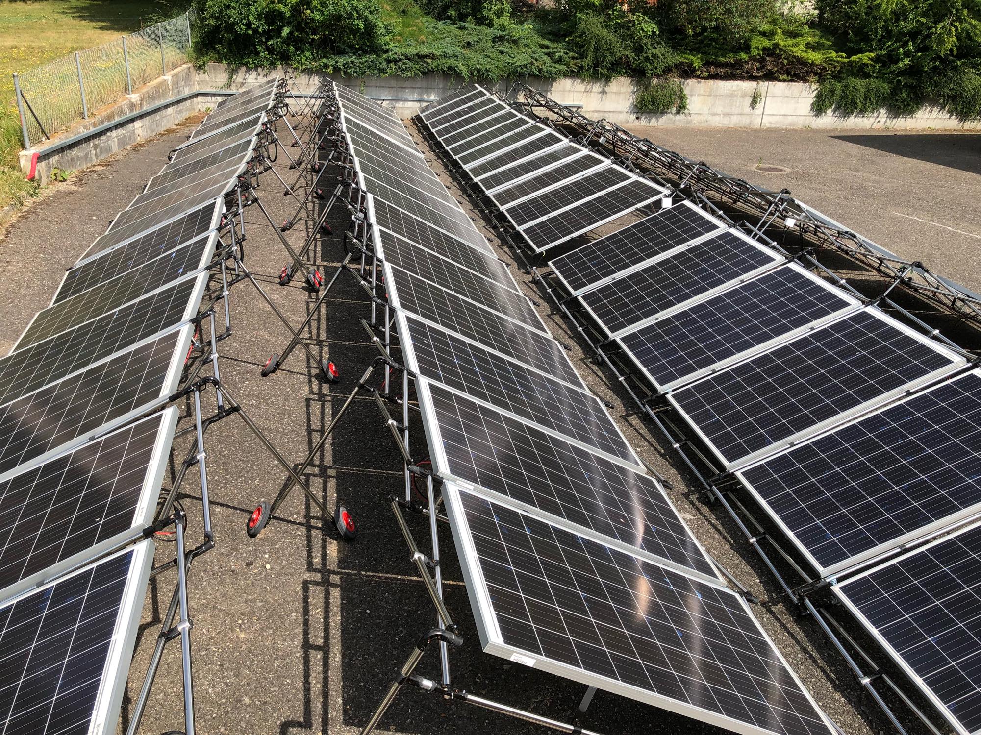 Flat roofs and Ground mounted