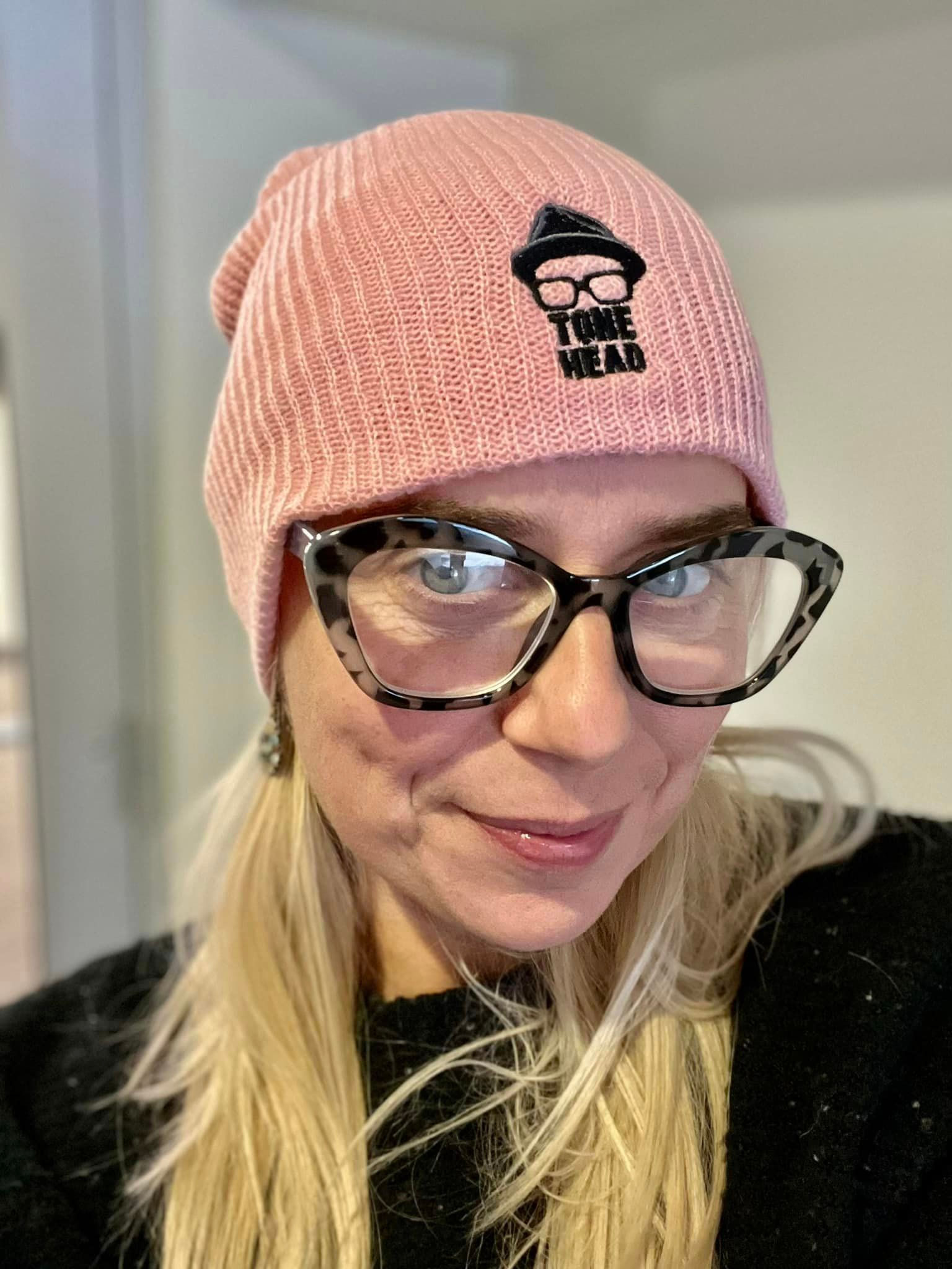 ToneHead Rib Knit Slouch Beanie