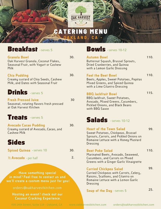 Oak Harvest Kitchen - Catering Menu (2).