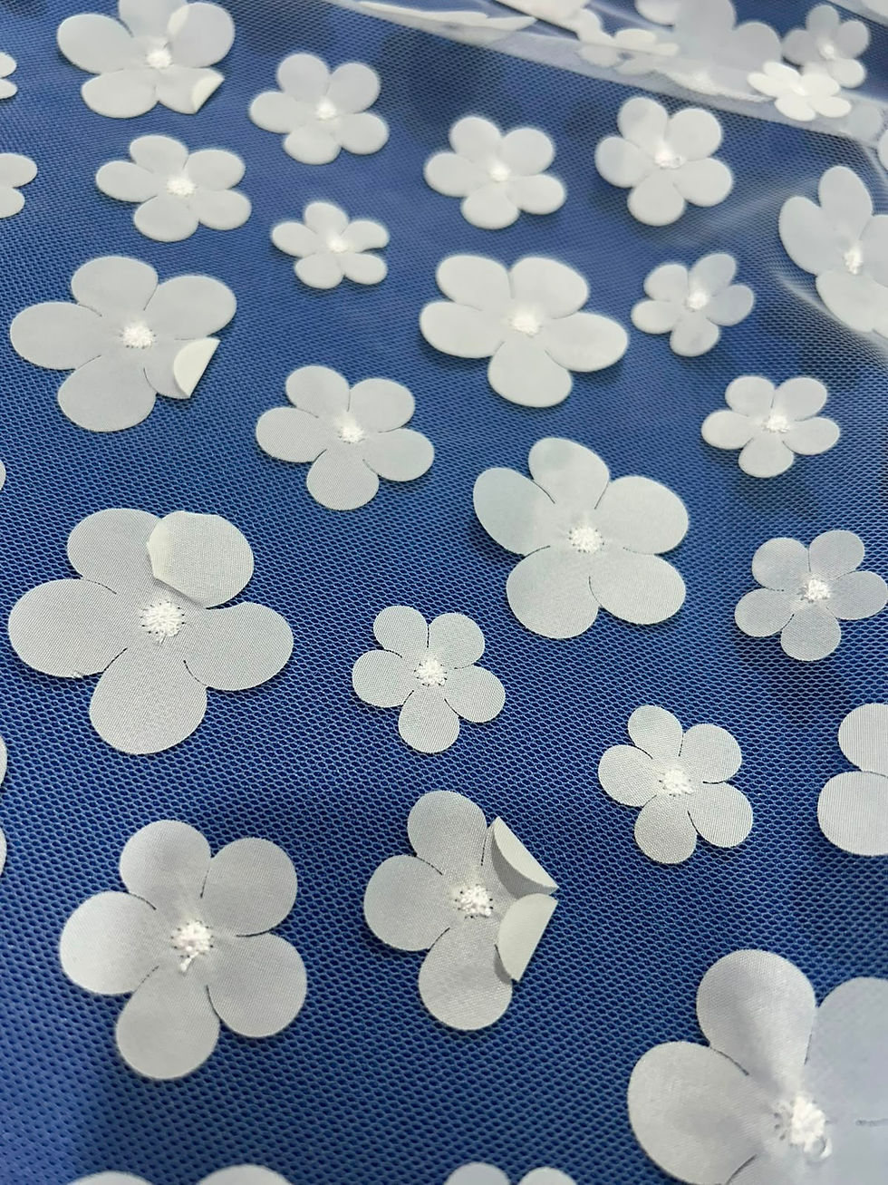 Miniatura: TULE 3D FLORES
