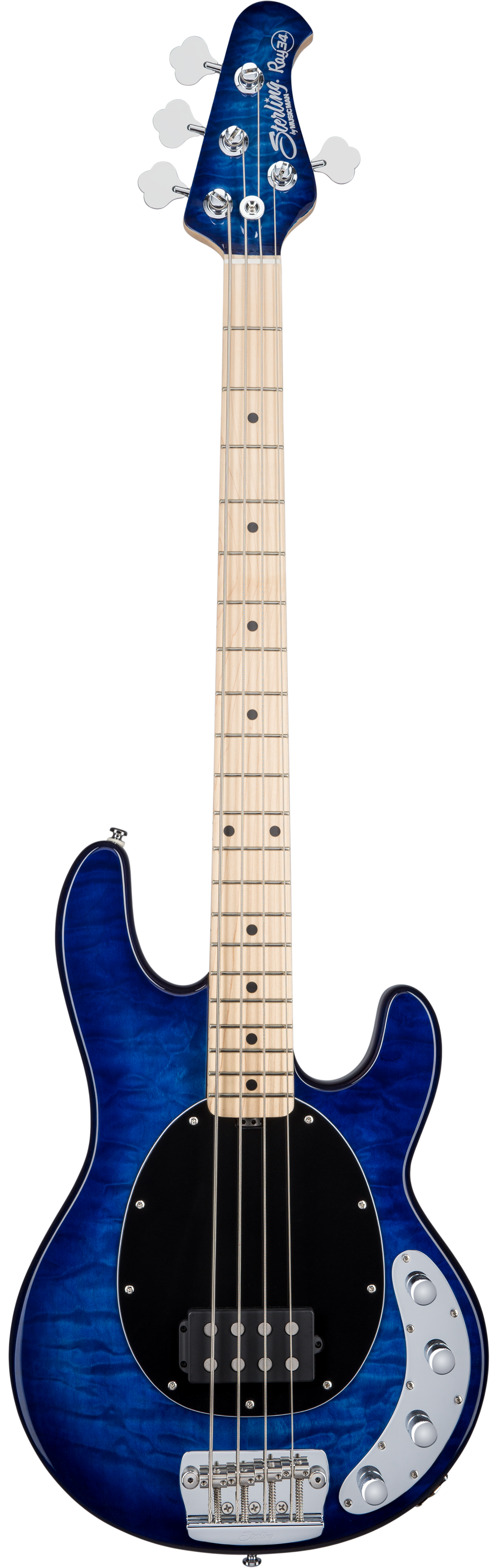 Sterling by Music Man StingRay Ray34 (Neptune Blue)