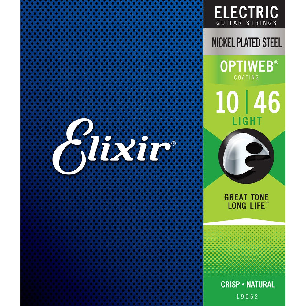 Elixir Optiweb Electric Guitar Strings 10-46 Light