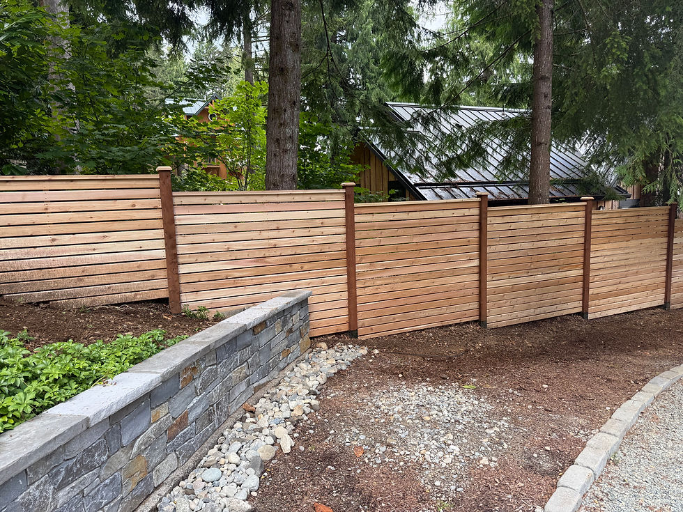 custom-horizontal-cedar-fence-skagit-county