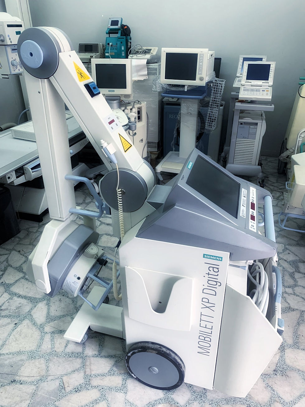 Siemens Mobilett XP Digital Mobile X-Ray Scanner