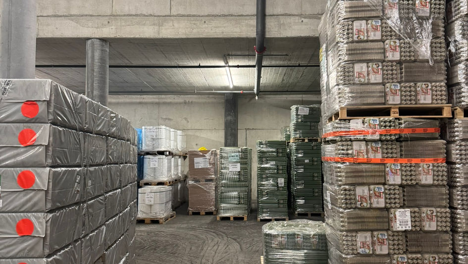 Untergeschoss mit einer Fläche von ca. 1’560 m²