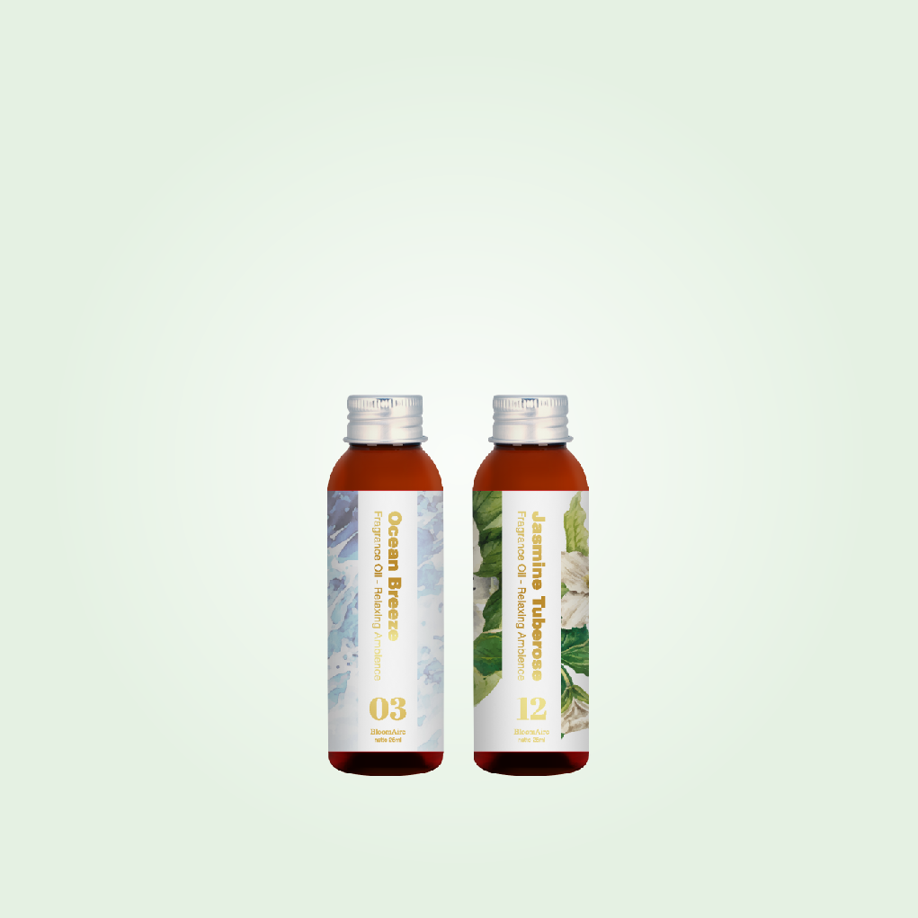 Ocean Breeze & Jasmine Tuberose PURE Oil 25ml Set