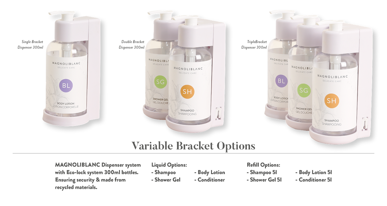 Magnoliblanc ecolock dispenser bracket variant